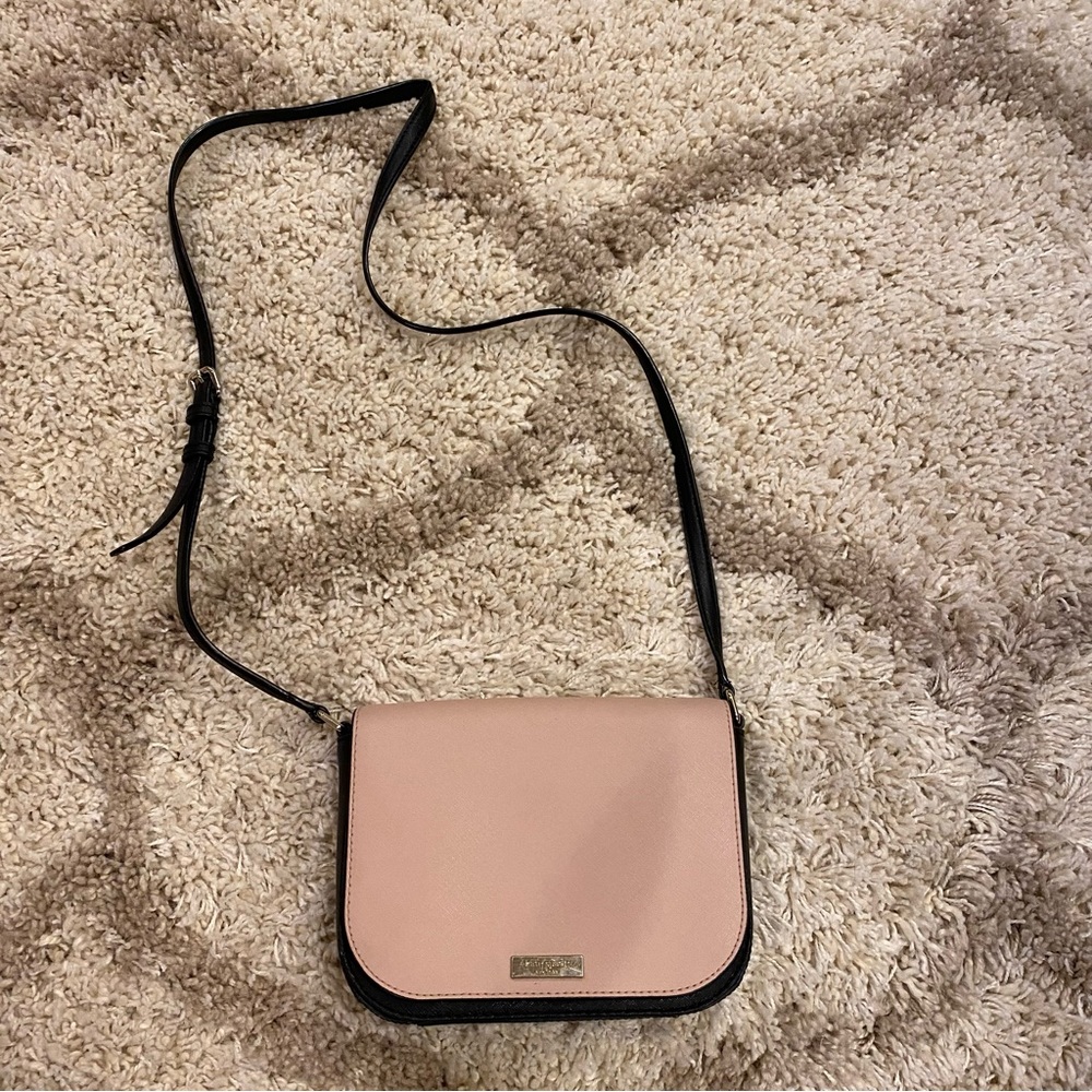 Kate Spade Black and Pink Crossbody